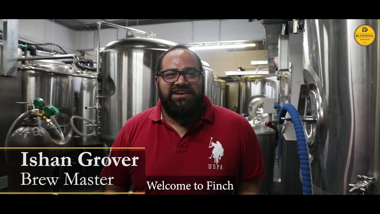 Brewmaster Ishan Grover in the brewhouse